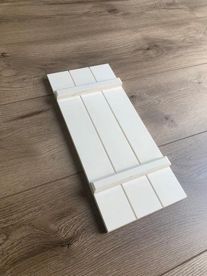 Board (3) and Batten (2) Farmhouse Shutter, Sold Individually - High Springs Shutter Company