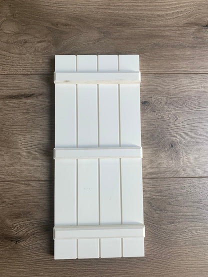 Board(4) and Batten(3) Exterior Shutter, Sold Individually - High Springs Shutter Company