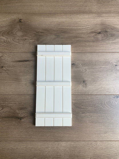 Board(4) and Batten(3) Exterior Shutter, Sold Individually - High Springs Shutter Company