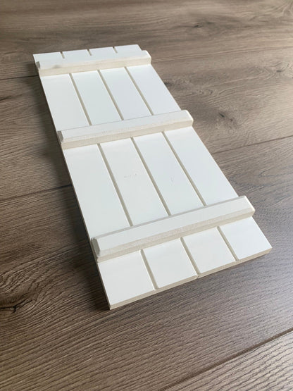 Board(4) and Batten(3) Exterior Shutter, Sold Individually - High Springs Shutter Company