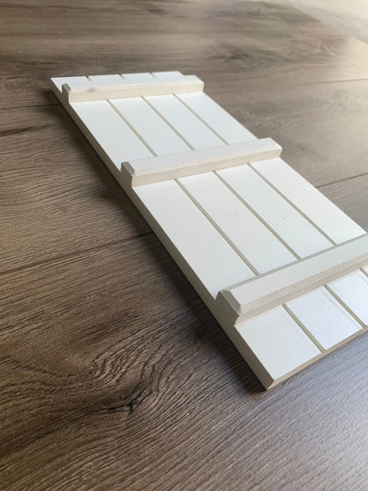 Board(4) and Batten(3) Exterior Shutter, Sold Individually - High Springs Shutter Company