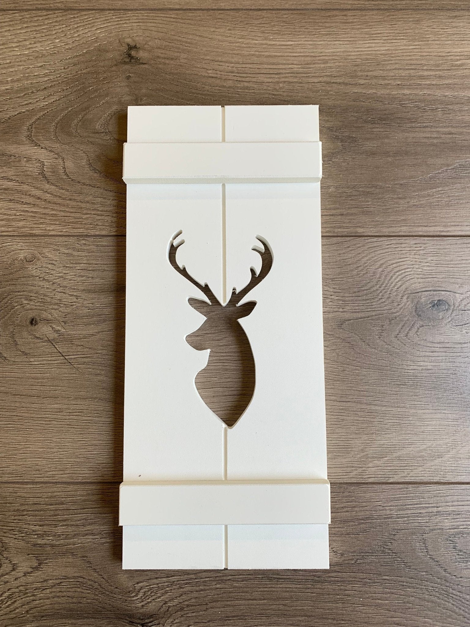 Deer Exterior Shutter, Sold Individually - High Springs Shutter Company