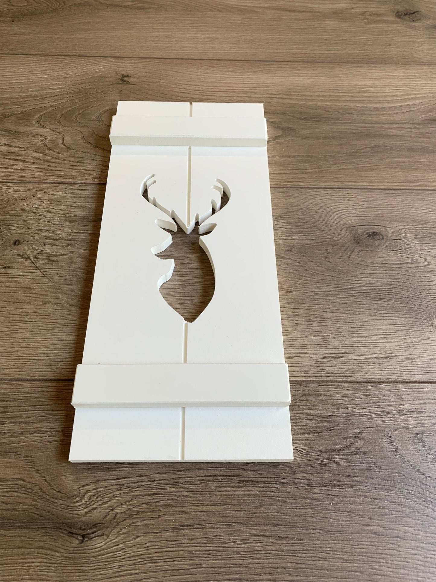 Deer Exterior Shutter, Sold Individually - High Springs Shutter Company