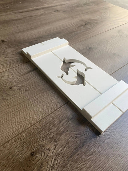 Dolphin Exterior Shutter, Sold Individually - High Springs Shutter Company