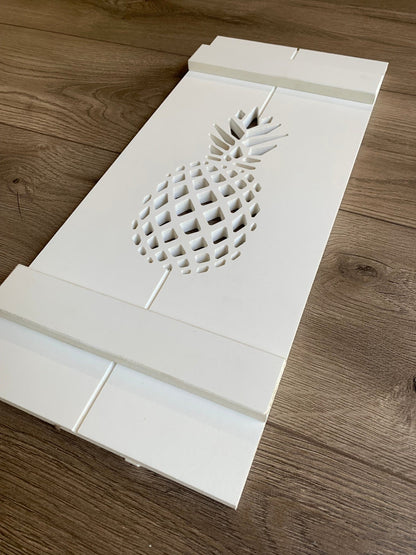 Pineapple Exterior Shutter, Sold Individually - High Springs Shutter Company