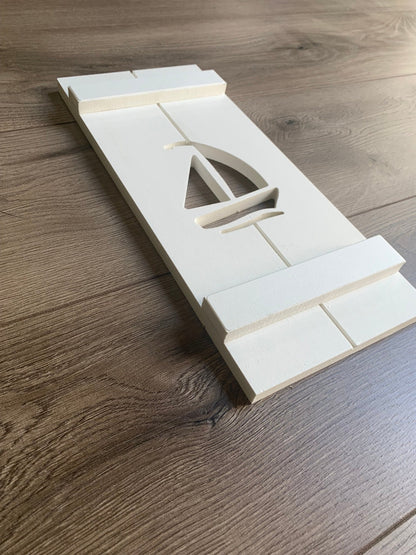 Sailboat Exterior Shutter, Sold Individually - High Springs Shutter Company