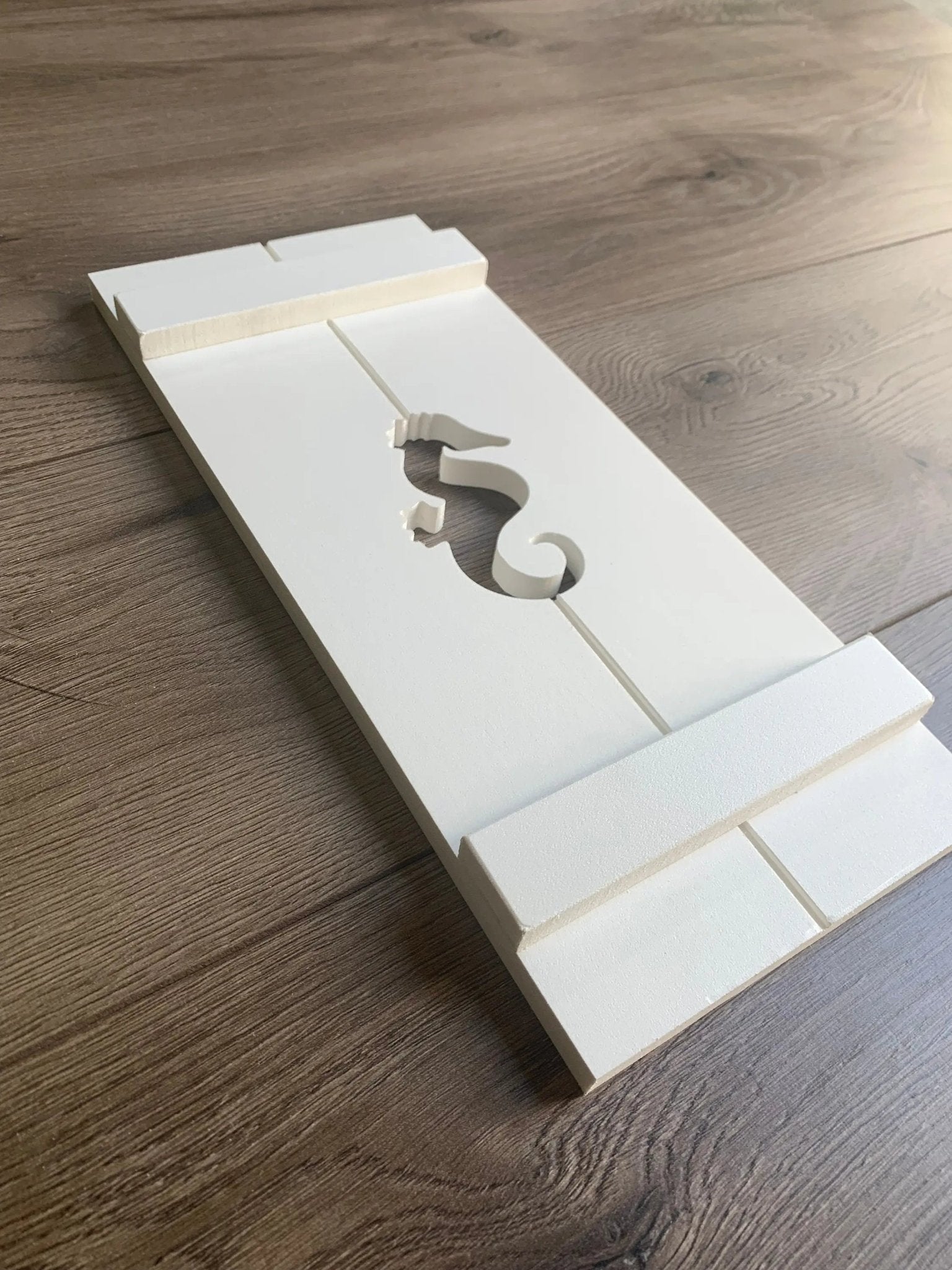 Seahorse Exterior Shutter, Sold Individually - High Springs Shutter Company