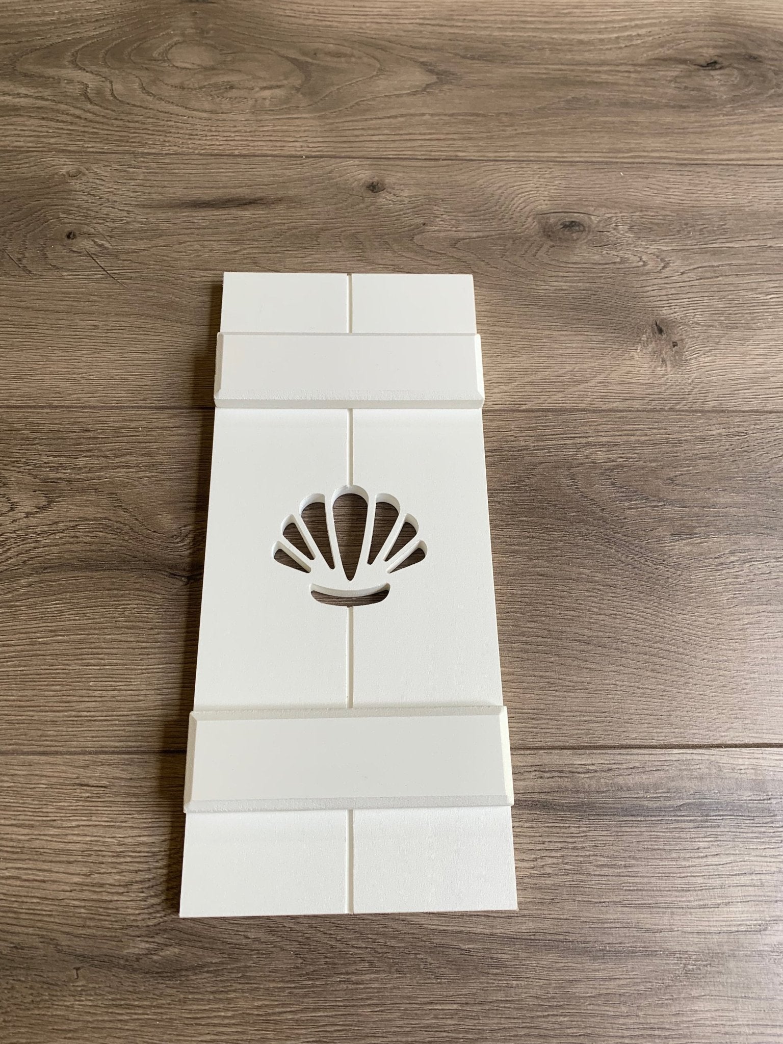 Seashell Exterior Shutter, Sold Individually - High Springs Shutter Company