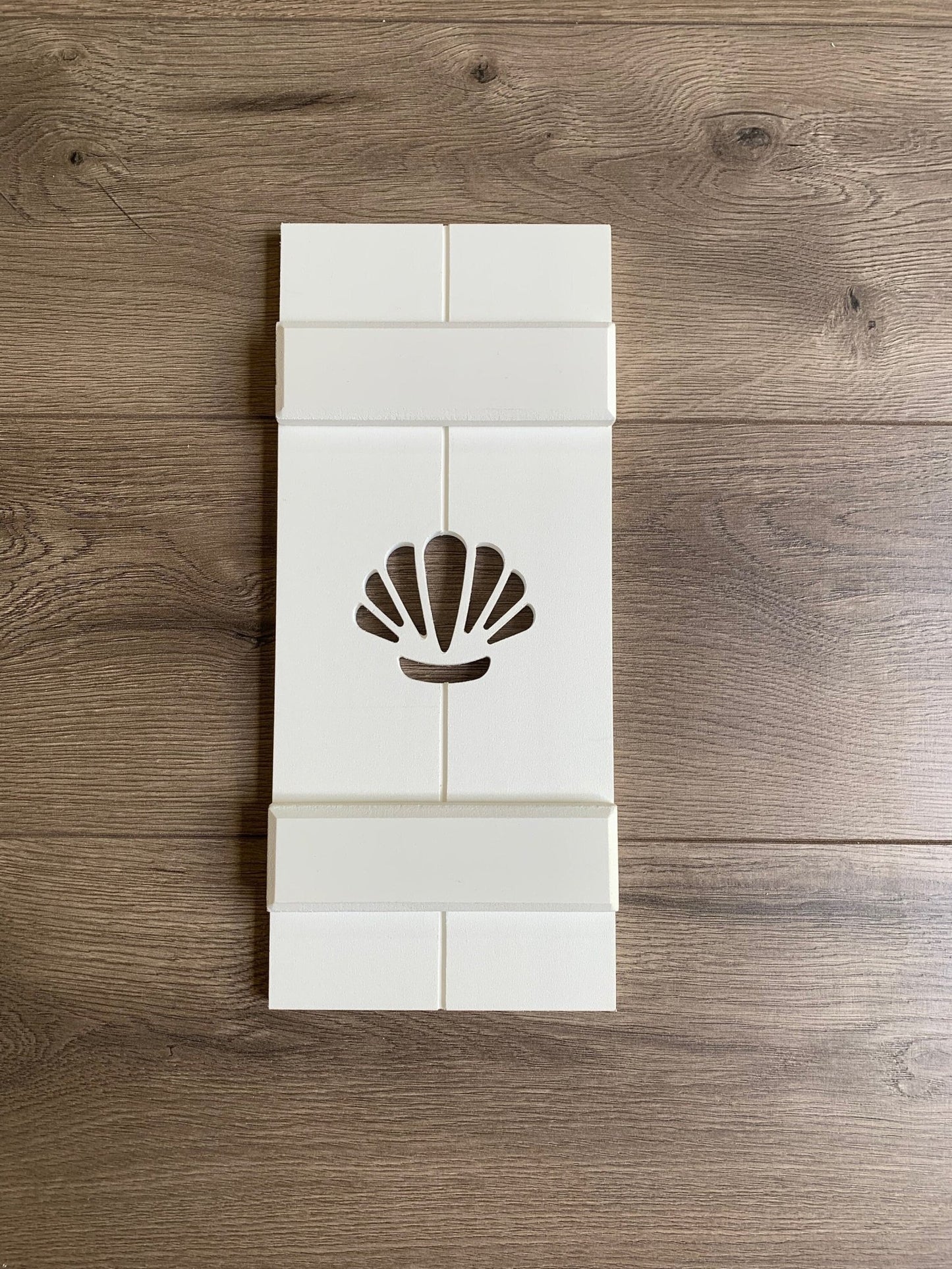 Seashell Exterior Shutter, Sold Individually - High Springs Shutter Company