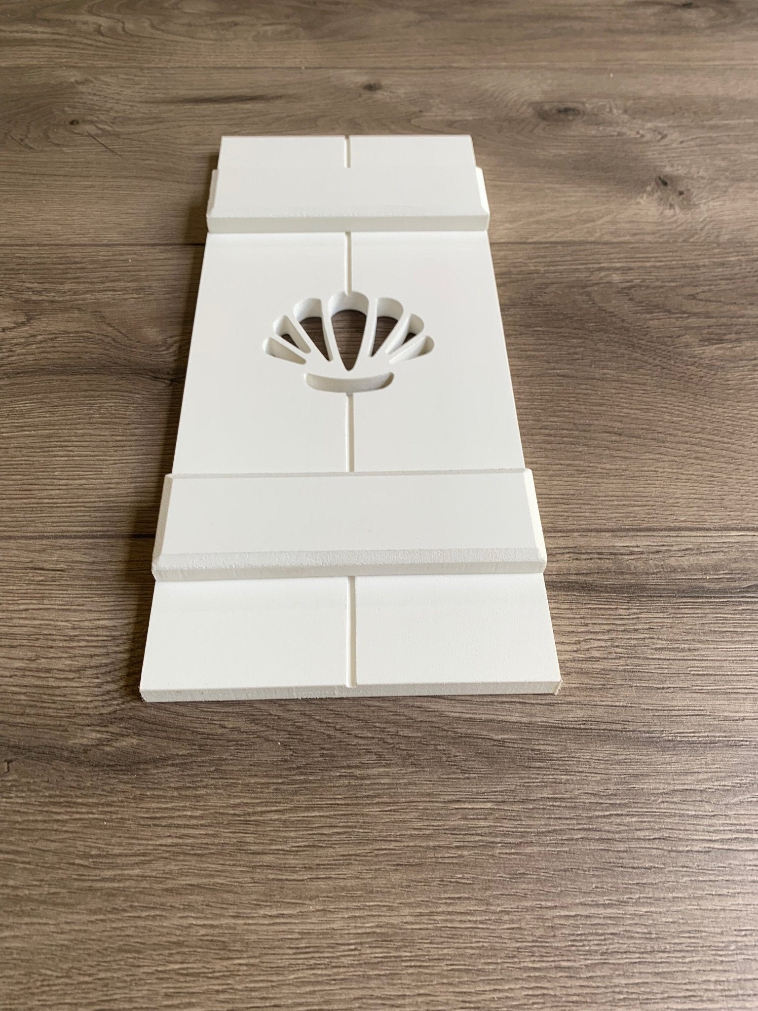 Seashell Exterior Shutter, Sold Individually - High Springs Shutter Company