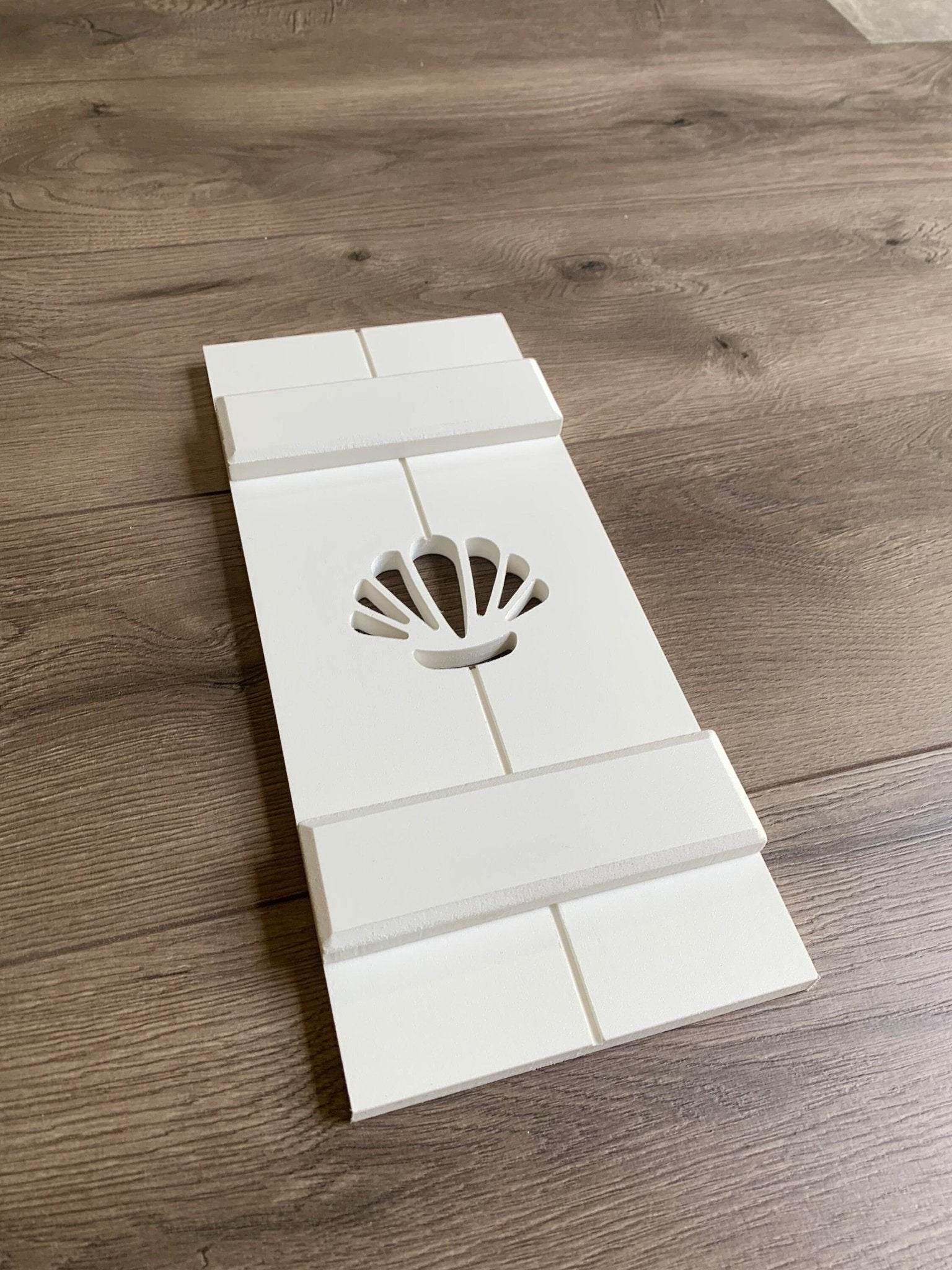 Seashell Exterior Shutter, Sold Individually - High Springs Shutter Company