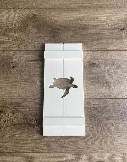 Turtle Exterior Shutter, Sold Individually - High Springs Shutter Company