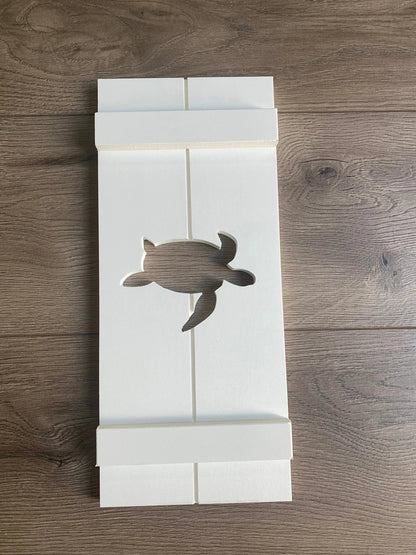 Turtle Exterior Shutter, Sold Individually - High Springs Shutter Company