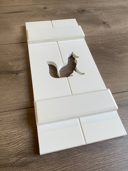 Woodland Fox Exterior Shutters, Sold Individually - High Springs Shutter Company