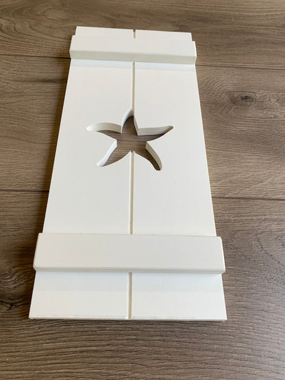 Starfish Exterior Shutter, Sold Individually High Springs Shutter Company