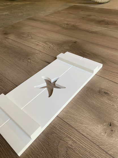 Starfish Exterior Shutter, Sold Individually High Springs Shutter Company