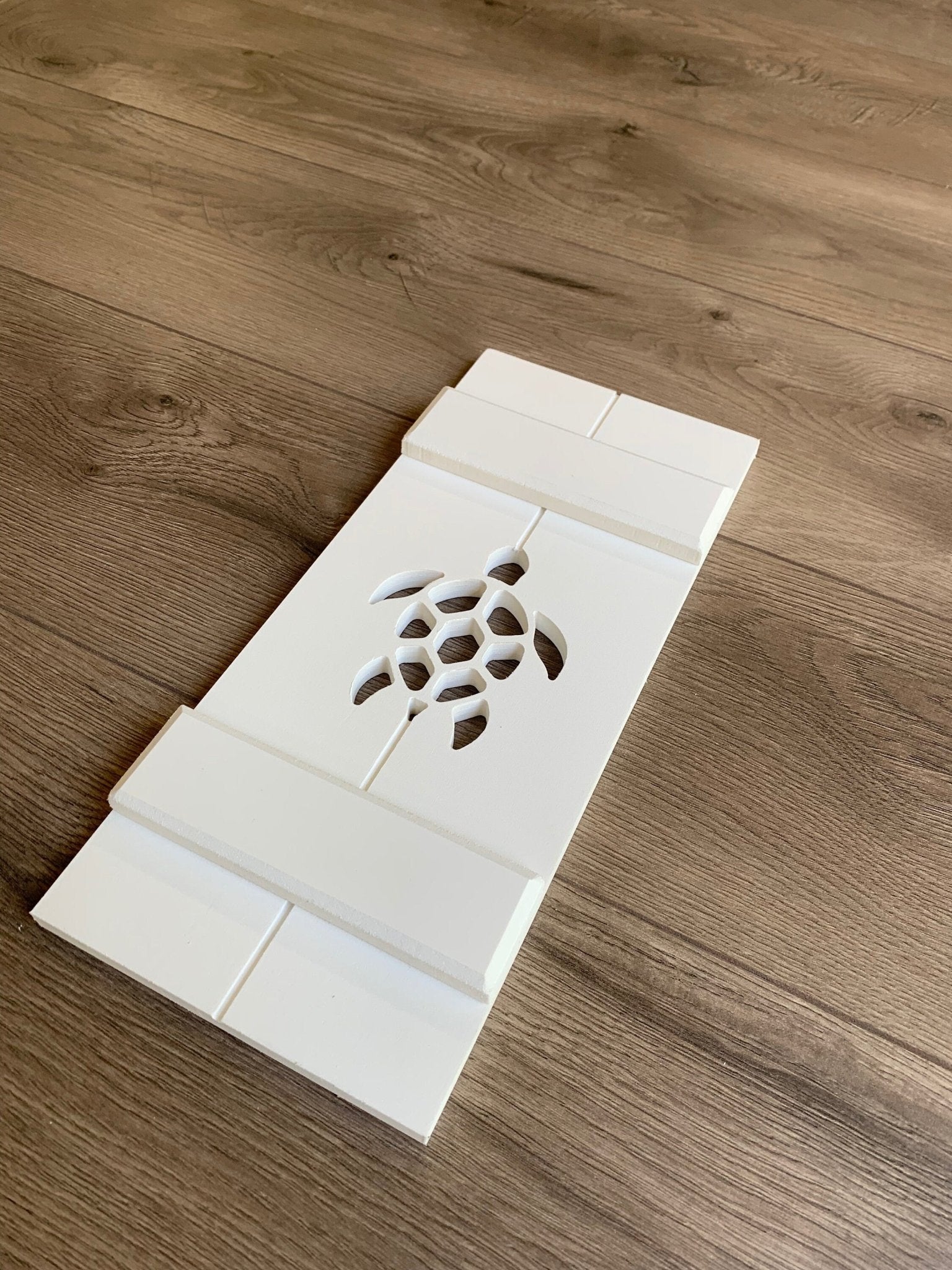 Sea Turtle Exterior Shutter, Sold Individually - High Springs Shutter Company
